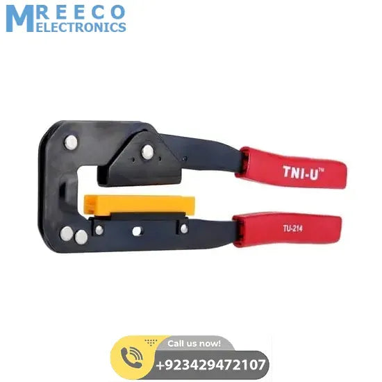 TNI U TU 214 Crimping Tool Pliers For Computer CD ROM Pressing Line - Back View