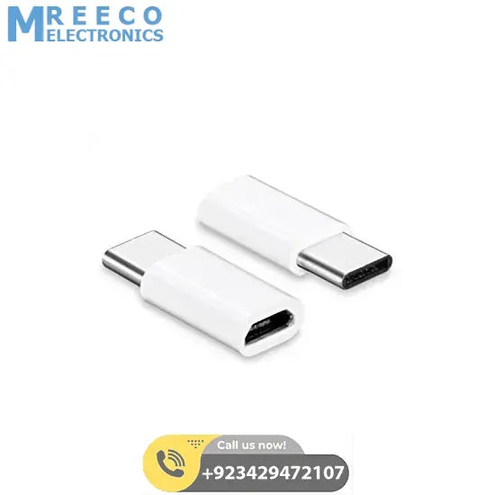 Micro USB to Type C Adapter - Side View