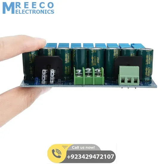 420Wx2 Dual Chip D Digital Audio Amplifier Board TDA8954TH XH-M252 - Side View