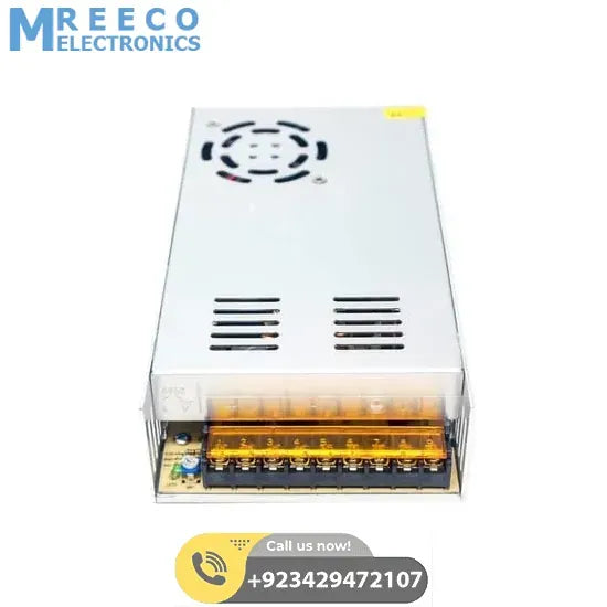 24V 20A Switching Power Supply SMPS - Back View