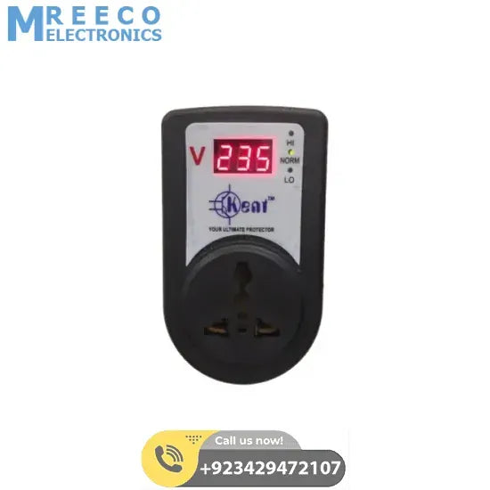 KENT Digital High Low Voltage Protector - Front View