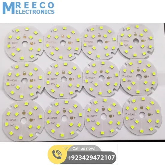 LED panel 12 watt (4mmx6mm) - Side View