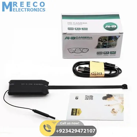 Spy Camera IP wireless camera WIFI 1080p with Battery S06 Mini - Back View