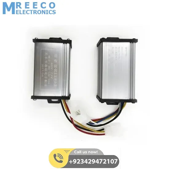 36V 72V To 12V 20A DC Converter Adapter - Side View