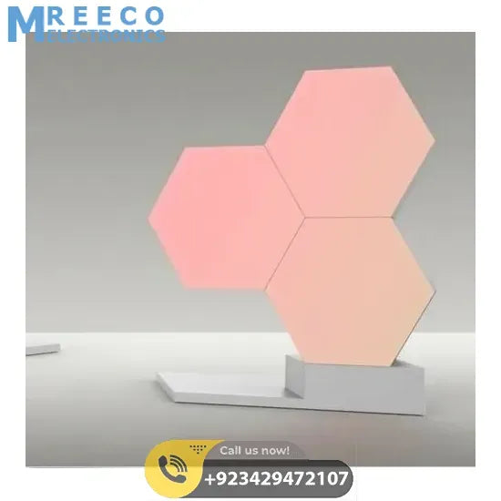 Red Touch Light Wall Mount Magnetic Modular (1pc) - Angle View