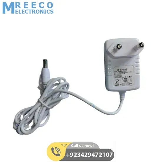 6V 1A DC Power Supply Adapter Charger - Side View