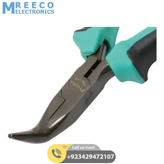 ProsKit 135mm Bent Nose Pliers PM-755 - Back View
