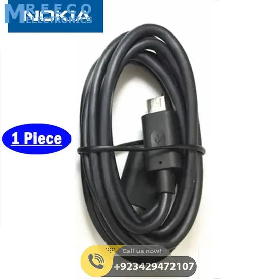 Original Micro USB Charging Cable Data Cable For Arduino Node MCU And Raspberry Pi 3 - Side View