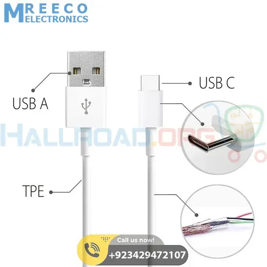 3.1 Type C Data Fast Charging Cable - Back View