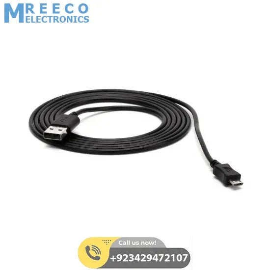 Raspberry Pi 3 Power Cable Micro USB Cable - Front View