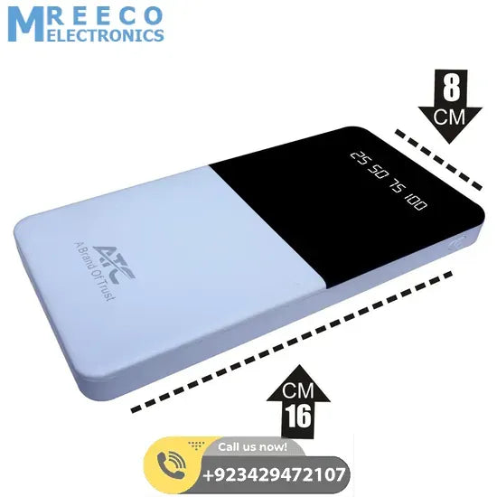 ATC T10 10000mAh Power Bank - Back View