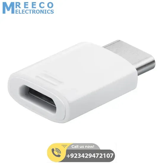 Micro USB to USB Type C Adapter - Front View