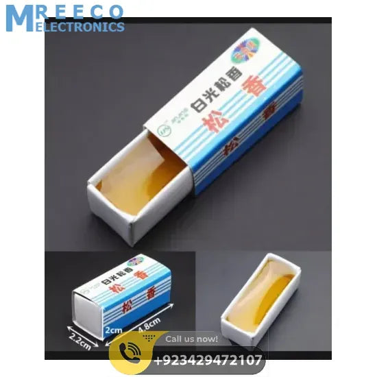 solder Past Bon Beroza Baroza Broza Paste Bit Cleaner Rosin Paste White Smoke Past - Side View