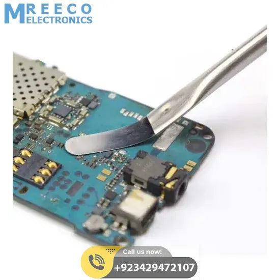 CPU Crowbar Set Stainless Steel Crowbars Mobile Phone Laptops LCD Mainboard Repair Tools for iPhone iPad Electronics Fix Tool - Side View