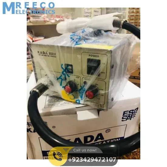 KADA850V KADA 850V Hot Air Gun SMD BAG Rework Station - Front View
