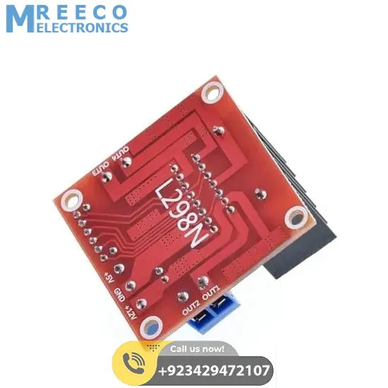 Motor Driver Module L298N For Arduino Dual H Bridge Motor Driver - Angle View