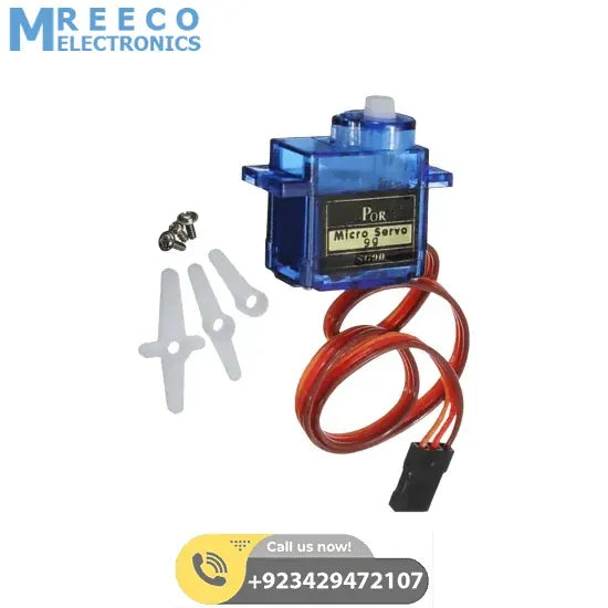 TowerPro SG90 SG 90 180 Degree Servo Motor - Side View