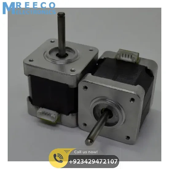 MineBea Japan D Cut Shaft Nema 17 Stepper Motor For 3D Printer CNC - Back View