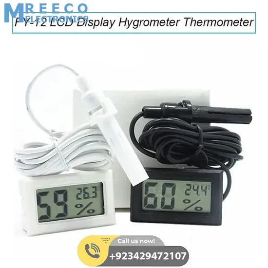 Mini Hygrometer In Pakistan - Bottom View