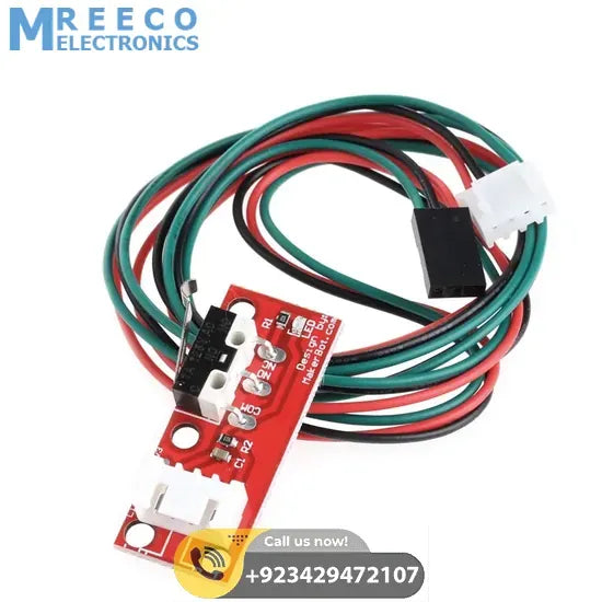 Mechanical End Stop Endstop Limit Switch For CNC 3D Printer RAMPS 1.4 - Front View