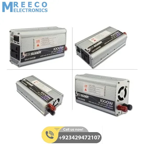 24V To 220V Inverter 1000W Modified Sine Wave Power Inverter - Top View
