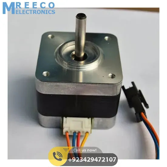 MINEBEA NEMA 17 Stepper Motor For 3D Printer & CNC - Back View