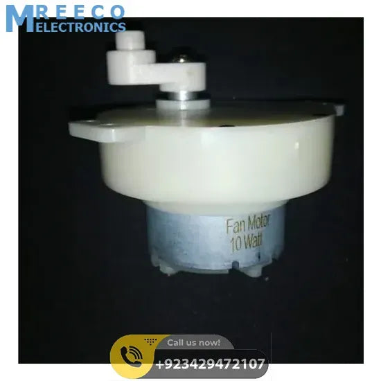 12V Low RPM Incubator Egg Turner Motor in Pakistan DC Gear Motor Dc moving motor - Side View