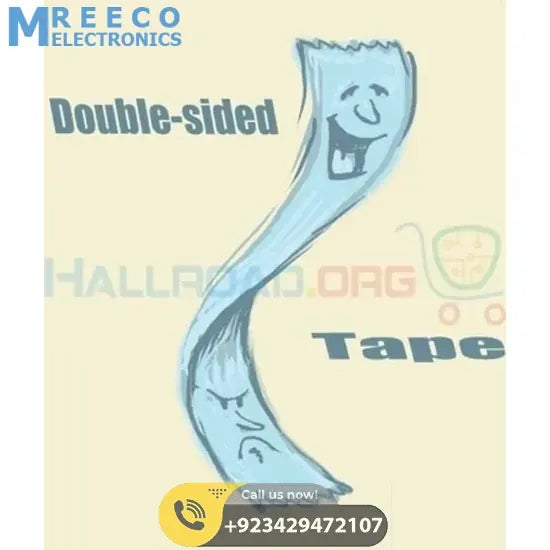 24mm Double Sided Adhesive Tape - Side View