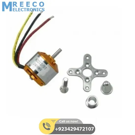 Brushless DC Motor 2450KV BLDC Motor A2212 For Quadcopter - Top View
