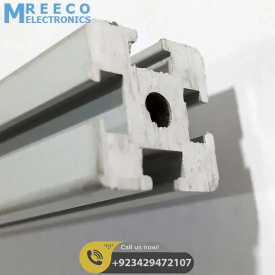 2020 Aluminum Profile Aluminium Extrusion For CNC And 3D Printer 1 Foot - Front View