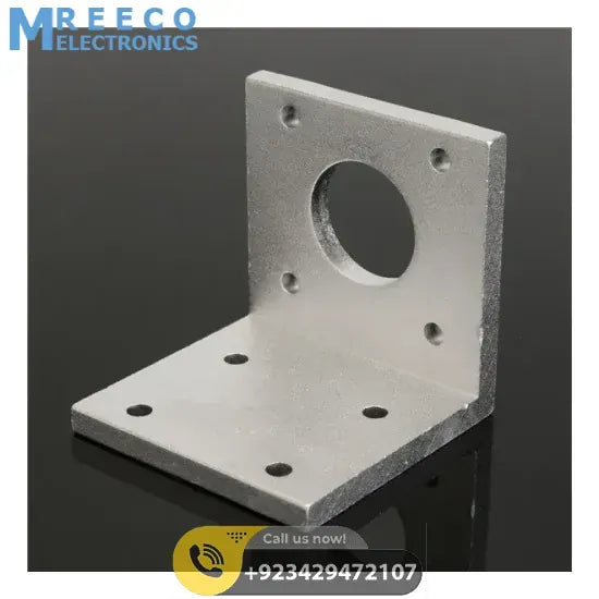 NEMA17 Stepper Motor Mounting Bracket NEMA17 Fitting - Front View