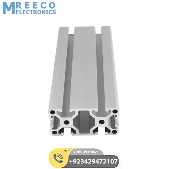 4080 Aluminium Profile Aluminium Extrusion For CNC Machines 1Feet - Side View