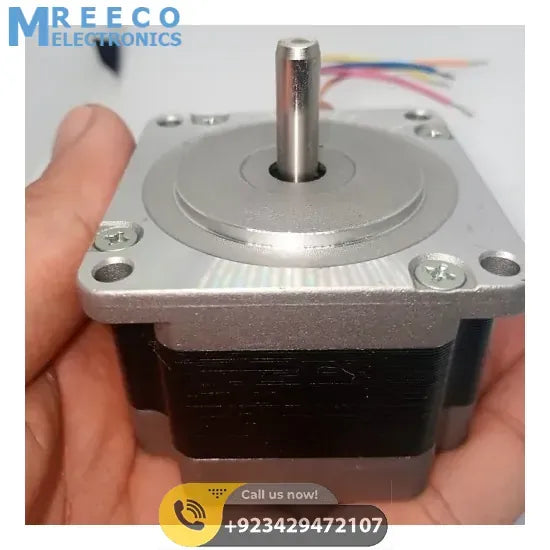 Bipolar NEMA23 1A Stepper Motor 4 Wire Stepper Motor - Back View