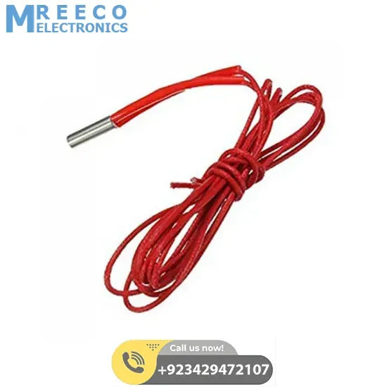DELL Reprap 12V 40W Ceramic Cartridge Heater For 3D Printer - Front View