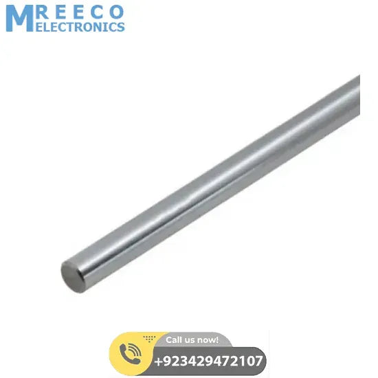 Optical Axis 8x250mm Linear Rail Shaft - Side View