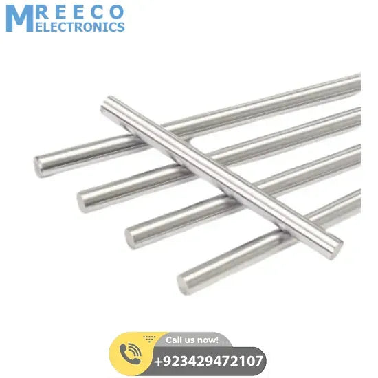 Optical Axis 8x250mm Linear Rail Shaft - Back View