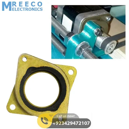 Shock Absorber Stepper Motor Vibration Damper Part Fit for Nema 17 3D Printer - Front View
