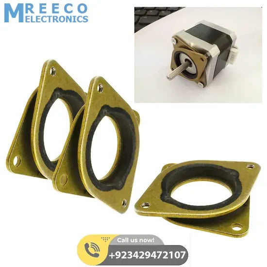 Shock Absorber Stepper Motor Vibration Damper Part Fit for Nema 17 3D Printer - Side View
