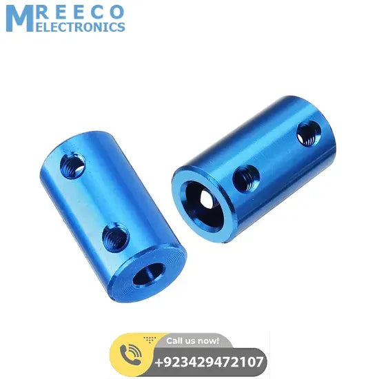 Rigid Shaft Coupler 5x8mm - Front View