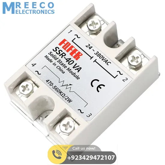 Solid State Relay 40VA Solid State AC Dimmer - Front View