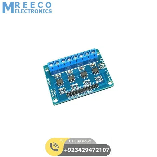 L9110S 4 channel DC motor transmission Smart car engine unit module 4-way controller in Pakistan - Front View