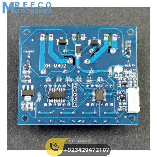 Copy / Fake Incubator Temperature Humidity Controller DC 12V XH M452 - Back View