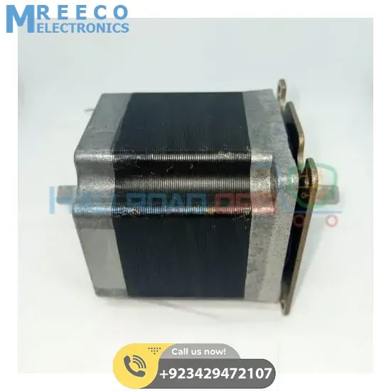 Dual Shaft D Cut NEMA 23 2A Stepper Motor For CNC 3D Printer - Back View