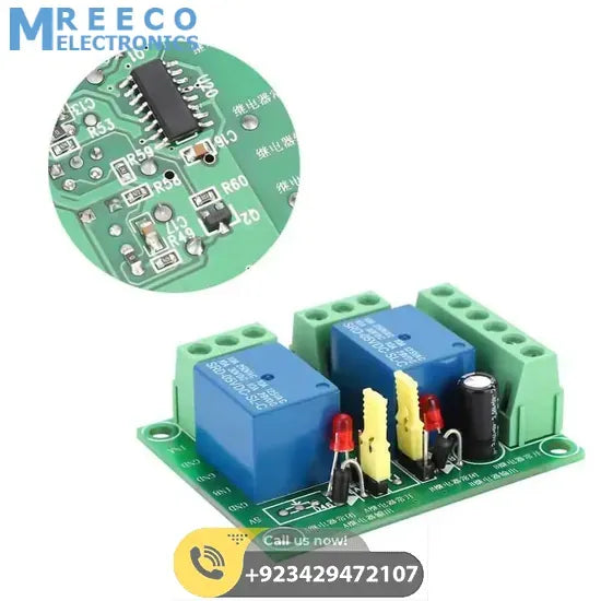 2 Channel Pulse Delay Control Module Board MACH3 - Front View