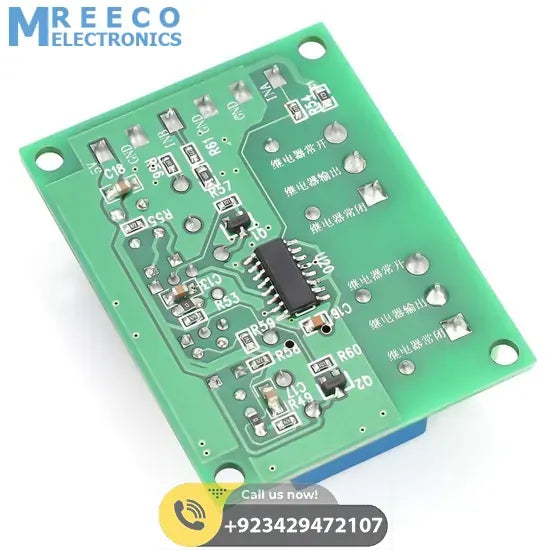 2 Channel Pulse Delay Control Module Board MACH3 - Back View