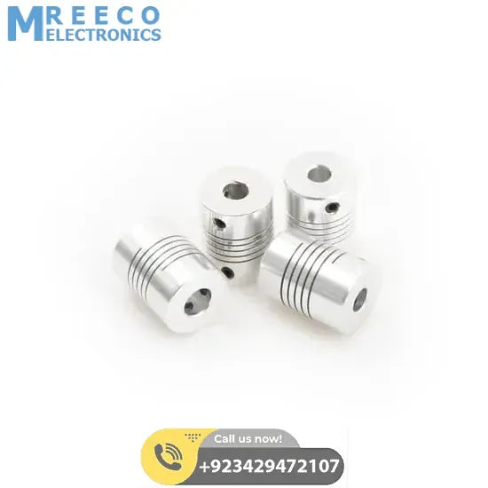 5x6mm Flexible Coupling Shaft - Side View