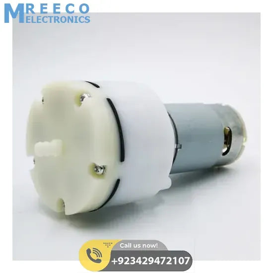 12v DC Gas Pump Air Pump For LCD Touch Separator And Multiple Use - Side View