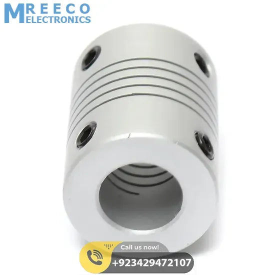 Flexible Coupling Shaft 10mmx10mm - Side View