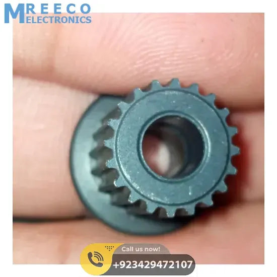 Japanese GT2 20 Teeth 5mm Bore Push Fit Pulley Timing Pulley - Front View