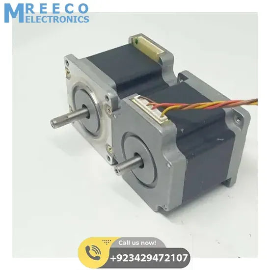 Dual shaft NEMA 23 2A Stepper Motor For CNC 3D Printer - Usage Example